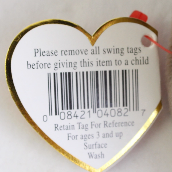 Ty Beanie Babies Jolly 1996 Brown Walrus With Tag Plush Toy Style #4082