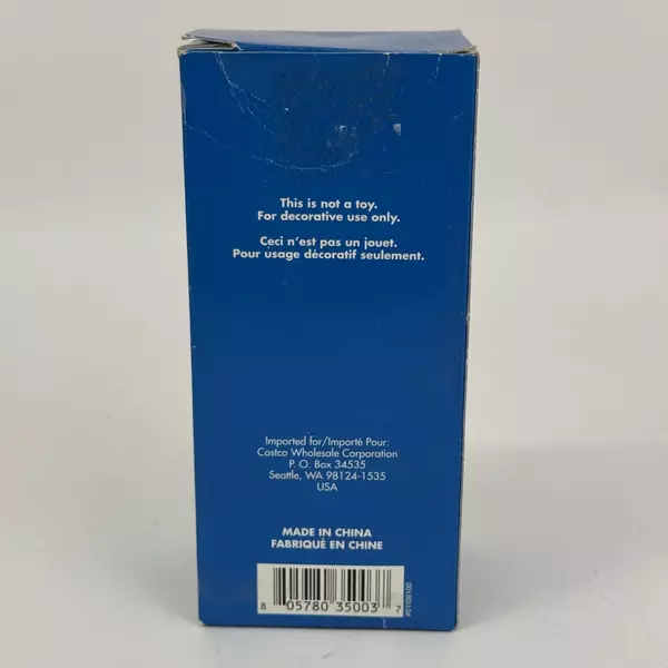 Costco Wood Nutcracker Ornament King with Scepter