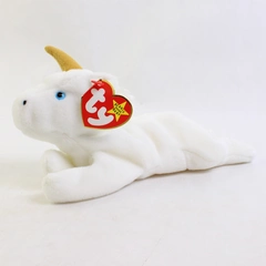 TY Beanie Babies Mystic 1993 White Unicorn W/ Ear Tag Error 1994 Tag Plush 4007