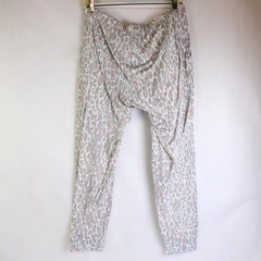 Nine West Women’s Cheetah Print Pajama Pants Size Large Cozy Lounge Sleepwear