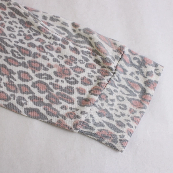 Nine West Women’s Cheetah Print Pajama Pants Size Large Cozy Lounge Sleepwear