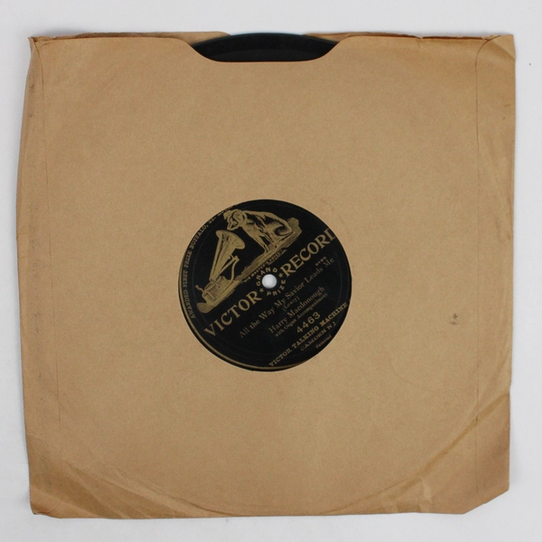 Harry Macdonough All The Way My Savior Leads Me 10" 78 RPM 1905 Victor