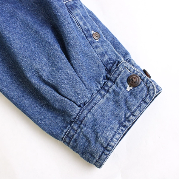 Wolverine Mens 2XL Blue Jean Insulated Flannel Lined Winter Work Shirt