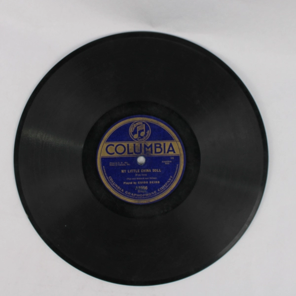 My Little China Doll Guido Deiro A2316 78 RPM 10" Columbia Record 1917