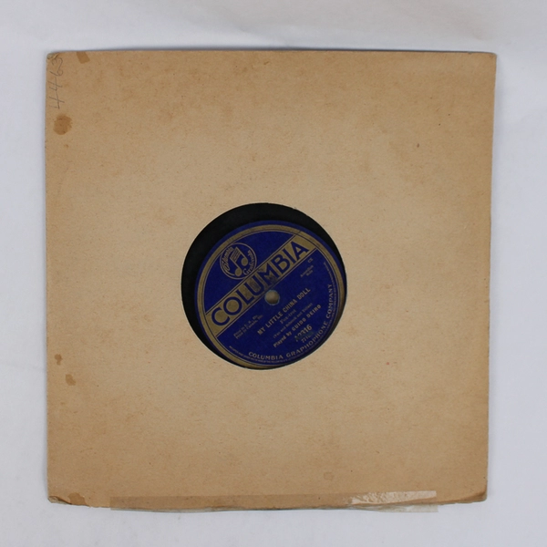 My Little China Doll Guido Deiro A2316 78 RPM 10" Columbia Record 1917