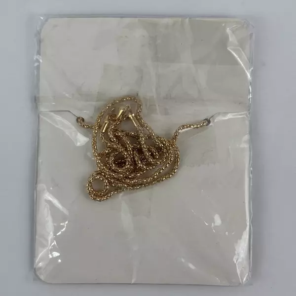 Bijoux by Meera Gold Tone Swan Pendant Necklace With Clear Rhinestones