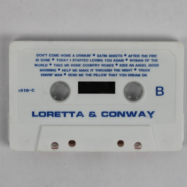 Loretta & Conway Sing The Great Country Hits Vintage Cassette Tape