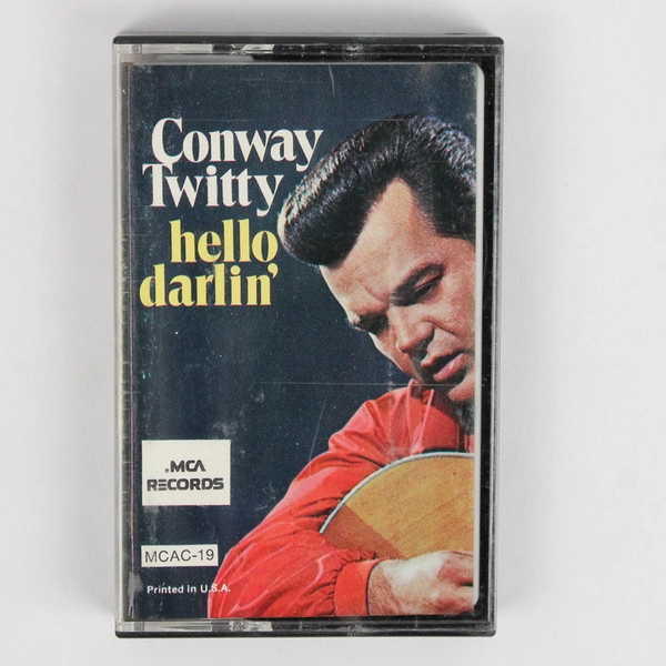Hello Darlin' Conway Twitty 1980 MCA Records Cassette Tape