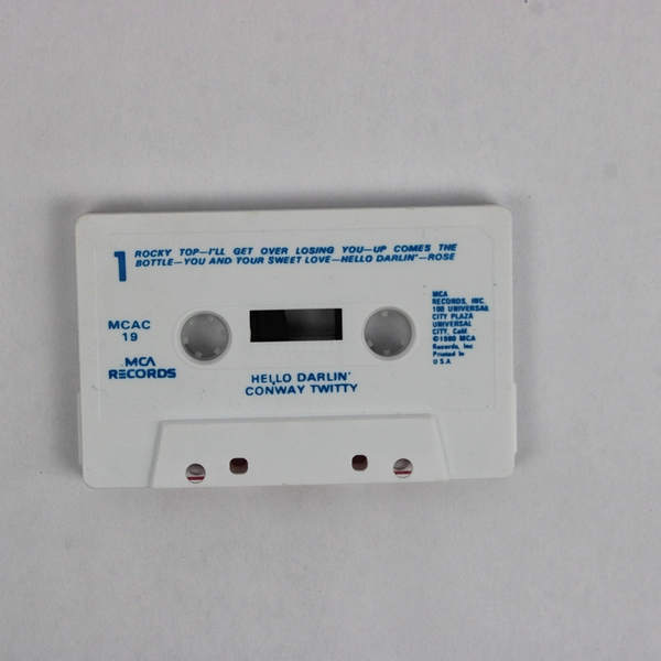 Hello Darlin' Conway Twitty 1980 MCA Records Cassette Tape