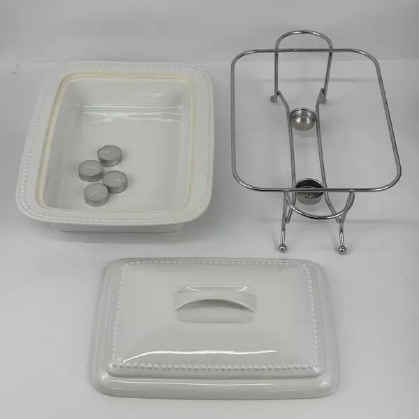 Everything Kitchen 3 Qt. Rectangular Bake and Serve Dish Professional Grade