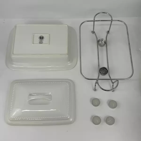 Everything Kitchen 3 Qt. Rectangular Bake and Serve Dish Professional Grade