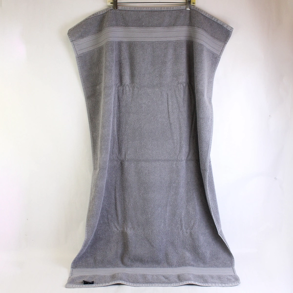 Lot Of 3 Nautica Blue Gray 2 Bath Towel 1 Hand Towels 100% Cotton