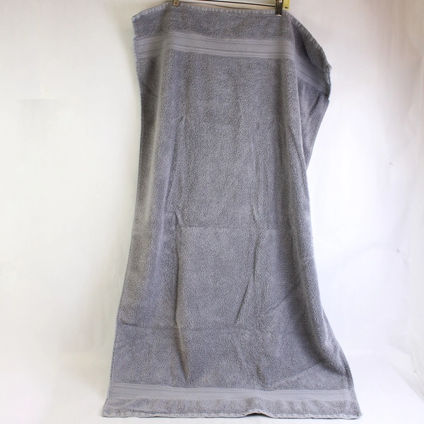 Lot Of 3 Nautica Blue Gray 2 Bath Towel 1 Hand Towels 100% Cotton