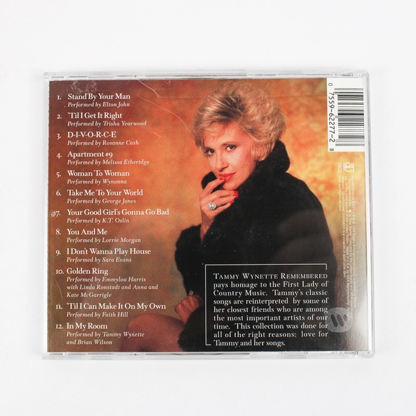 Tammy Wynette Remembered by Various Artists (CD, 1998)