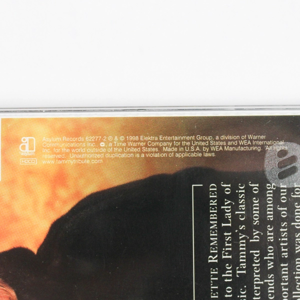 Tammy Wynette Remembered by Various Artists (CD, 1998)