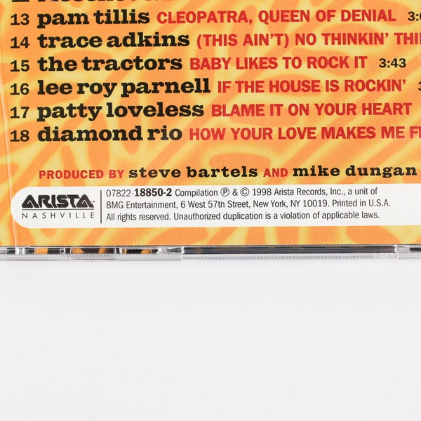 Vol. 1-Ultimate Country Party by Ultimate Country Party (CD, 1998)