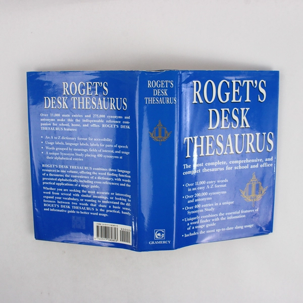 Roget's Desk Thesaurus by RH Disney Staff and Webster Staff 1996 Hardcover