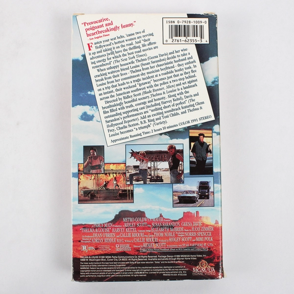 Thelma & Louise (VHS, 1992, Contemporary Classics)