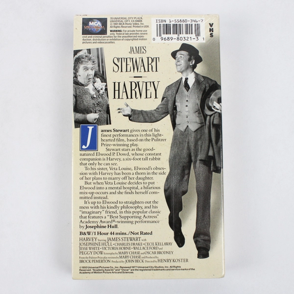 Harvey 1991 VHS Sealed Classic Film 