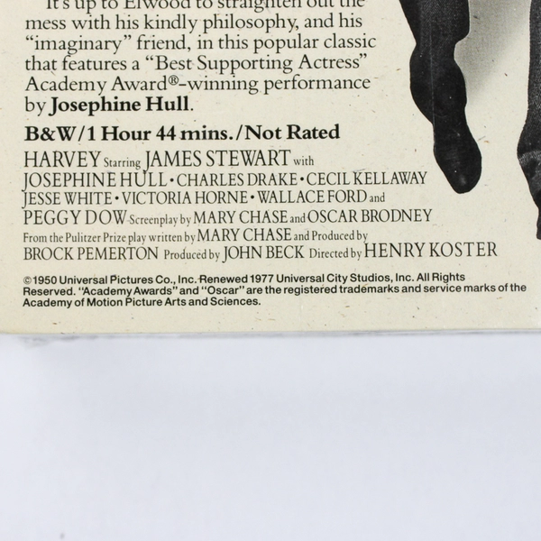 Harvey 1991 VHS Sealed Classic Film 