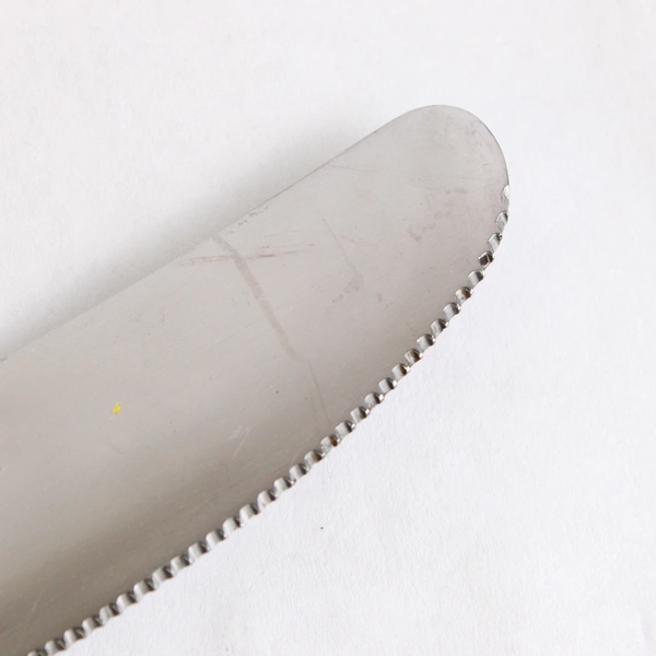 Lot of 4 WF MardiGras Stainless Modern Hollow Knife Red Handle