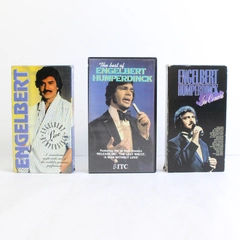 Lot of 3 Engelbert Humperdinck Live VHS Tapes