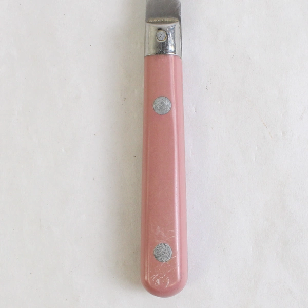 Lot of 4 WF MardiGras Stainless Korea Mixed Flatware Muave Handle