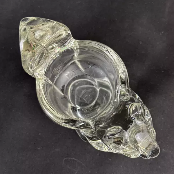 Avon Squirrel Clear Glass Votive or Tealight Candle Holder