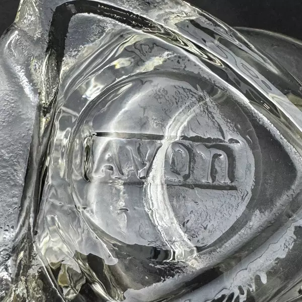 Avon Squirrel Clear Glass Votive or Tealight Candle Holder