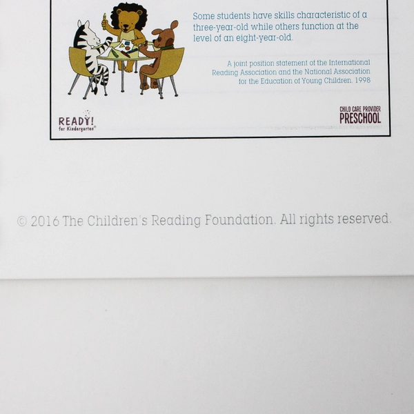 Ready! For Kindergarten Birth to Age 5 Binder & Resource Notebook Spiral PB