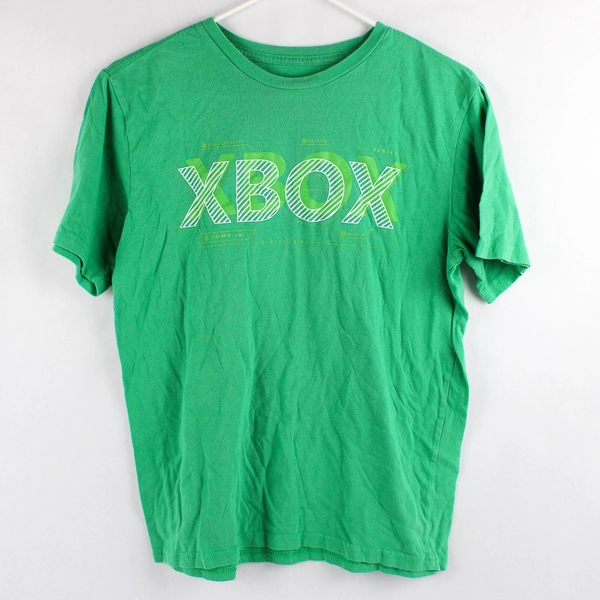 Xbox Green Cotton Blend Graphic T-Shirt Boys' Size XXL 18