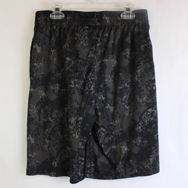 Puma Gray and Black Camo Athletic Shorts Boys' Size Large 14/16