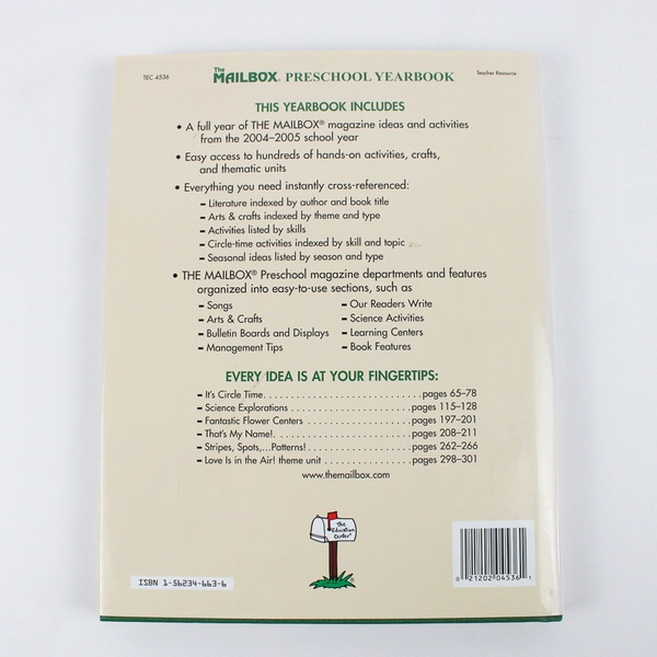 The Mailbox 2004-2005 Yearbook Preschool For Teachers 2005 Hardcover DJ