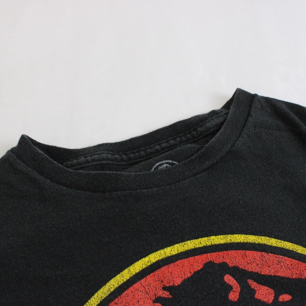 Jurassic World Dominion Jurassic Park Black Cotton T-Shirt Men's Small 34/36