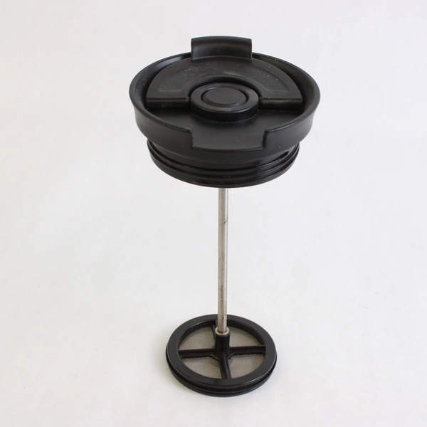 Starbucks Thermal Coffee French Press Tumbler Travel Metal Blue/Black