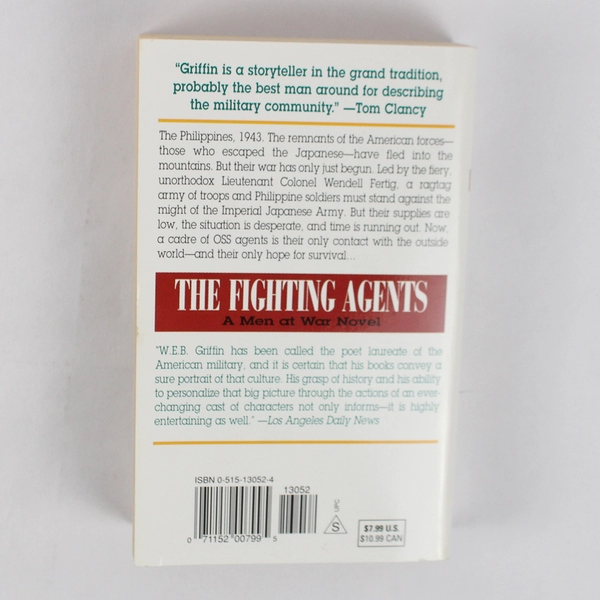 The Fighting Agents A Men at War Novel By WEB Griffin Paperback 2001 Jove Books