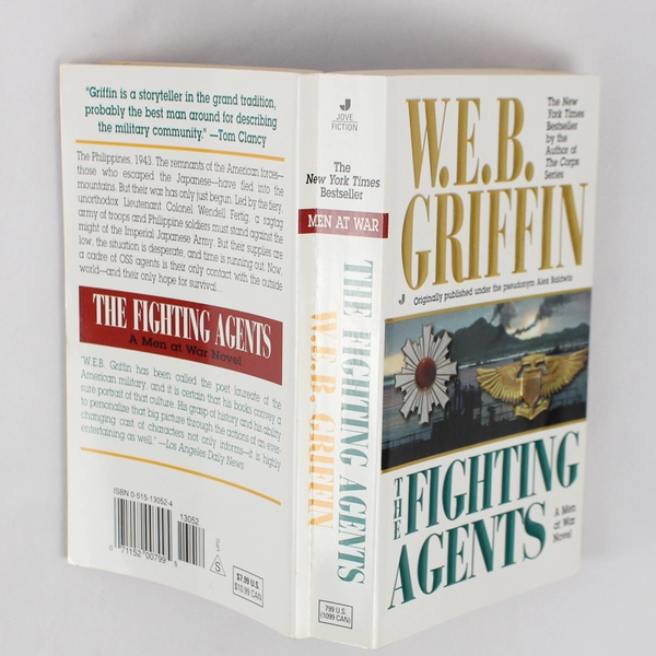 The Fighting Agents A Men at War Novel By WEB Griffin Paperback 2001 Jove Books