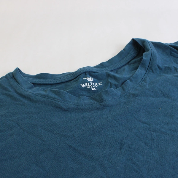 Wilfull Wear Blue Short-Sleeved T-Shirt Women's Size XL