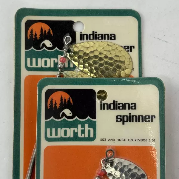 Lot Of 2 Worth Indiana Double Spinners Sizes 4 And 6 NIP