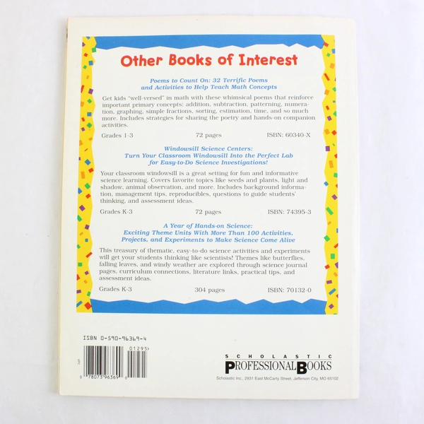 101 Science Poems & Songs for Young Learners (Grades 1-3) by Meish Goldish 1996