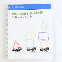 Numbers & Math Pre-K Teacher's Guide 2011 Spiral Bound Paperback