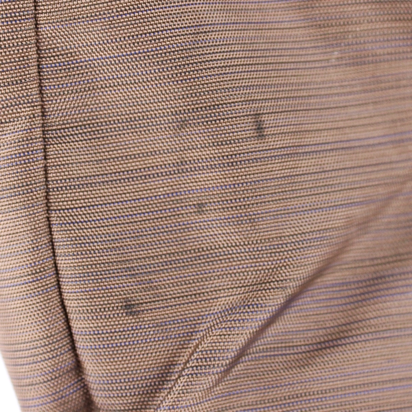 MultiSac Brown Nylon Crossbody Shoulder Bag Purse Flawed