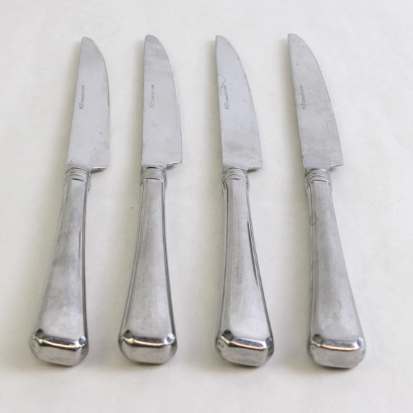 Lot Of 4 Martha Stewart MFS6 (Stainless) Hollow Dinner Knives