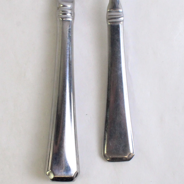 Lot Of 4 Martha Stewart MFS6 (Stainless) Dinner Knives and One Salad Fork