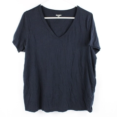 Old Navy Everywear Navy Blue V-Neck T-Shirt Women's Size Large Tall