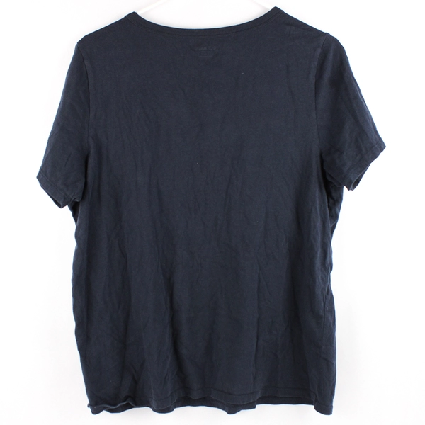 Old Navy Everywear Navy Blue V-Neck T-Shirt Women's Size Large Tall