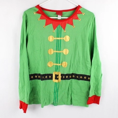 Target Wondershop Christmas Elf Pajama Shirt Youth Size 2XL