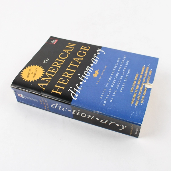 The American Heritage Dictionary by Houghton Mifflin Company 1992 Paperback