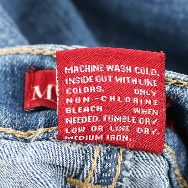 Merona Medium Wash Short Denim Skirt Women's Size 14R