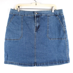 Dip Medium Wash Short Denim Skirt Women's Size 16